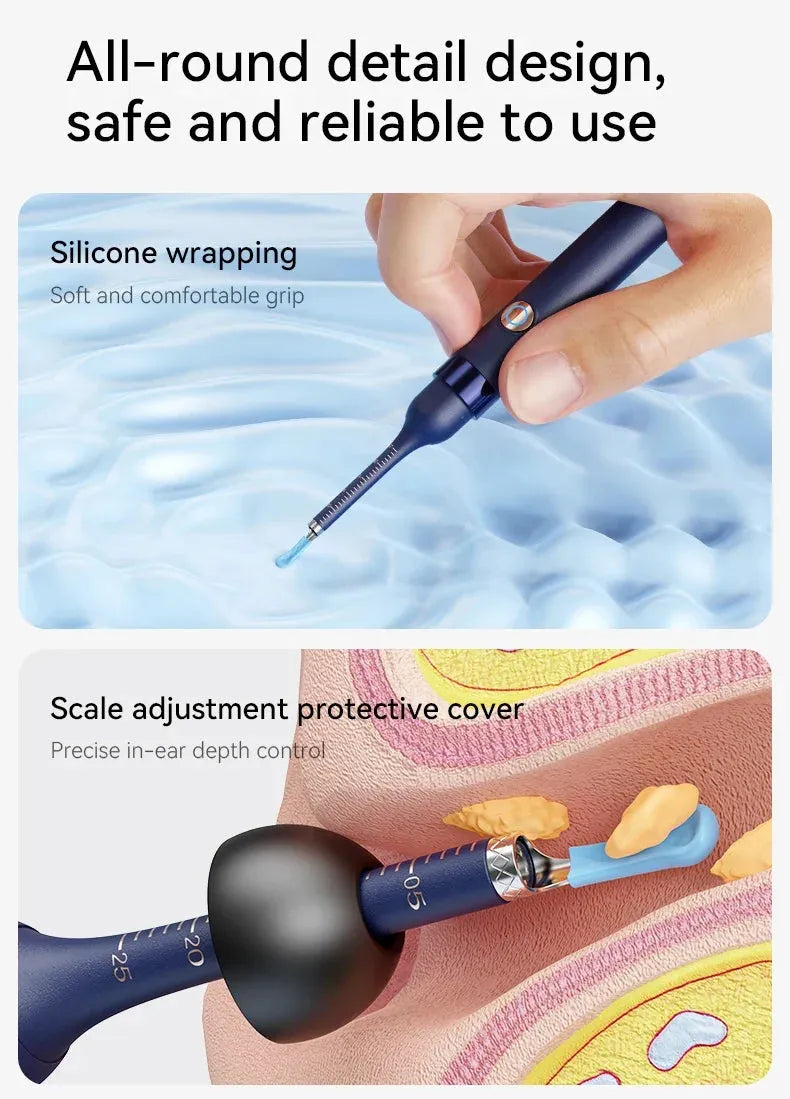 Upgraded Smart Visual Ear Wax Cleaner