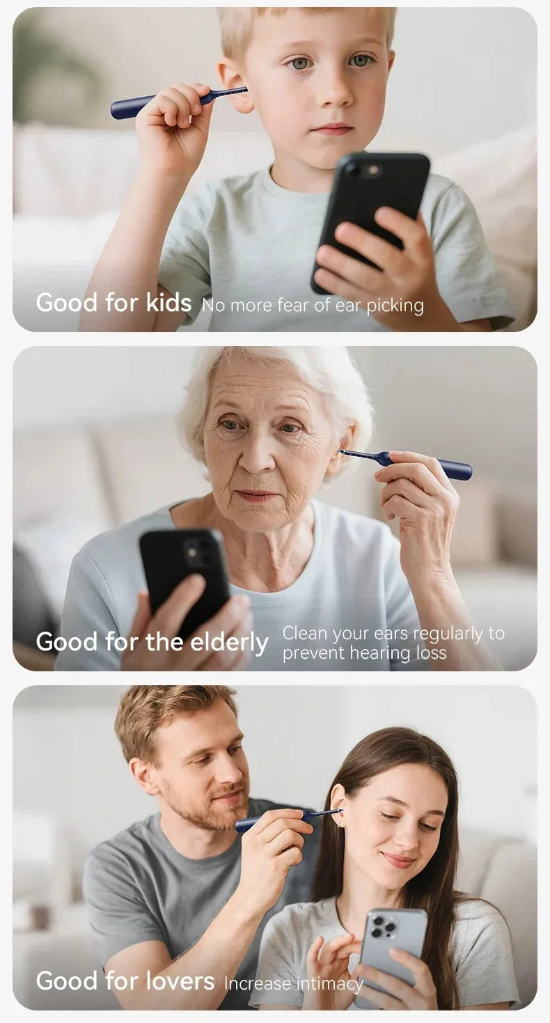 Upgraded Smart Visual Ear Wax Cleaner