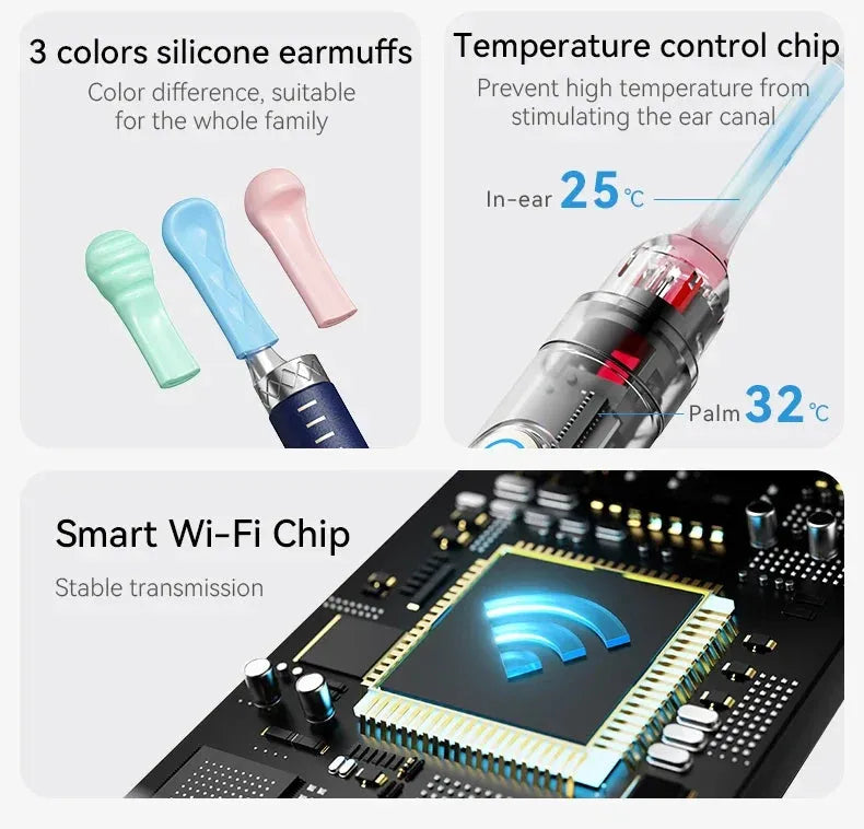 Upgraded Smart Visual Ear Wax Cleaner