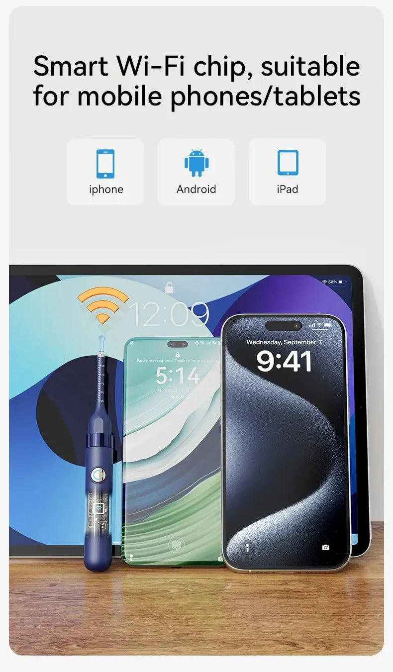 Upgraded Smart Visual Ear Wax Cleaner
