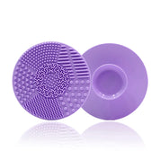 Foundation Makeup Brush Cleaner Pad Scrubbe Board