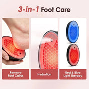 Waterproof Electric Foot Grinder Dead Skin Callus