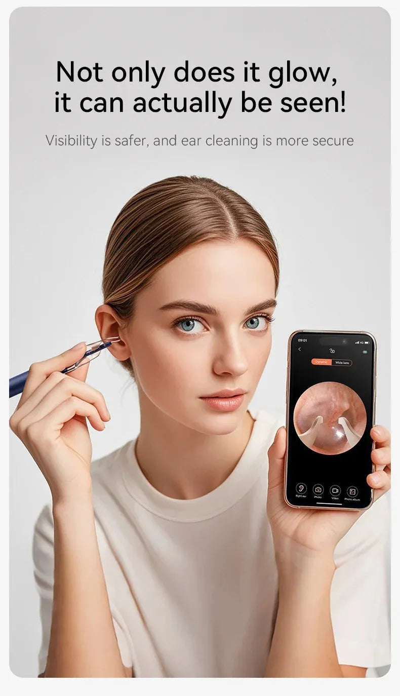 Upgraded Smart Visual Ear Wax Cleaner