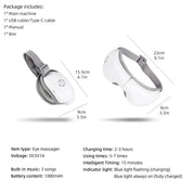 Air Pressure Vibration Eye Massager Relieves Eye Fatigue