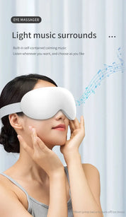 Rechargeable Relaxation Eye Care Device with Bluetooth