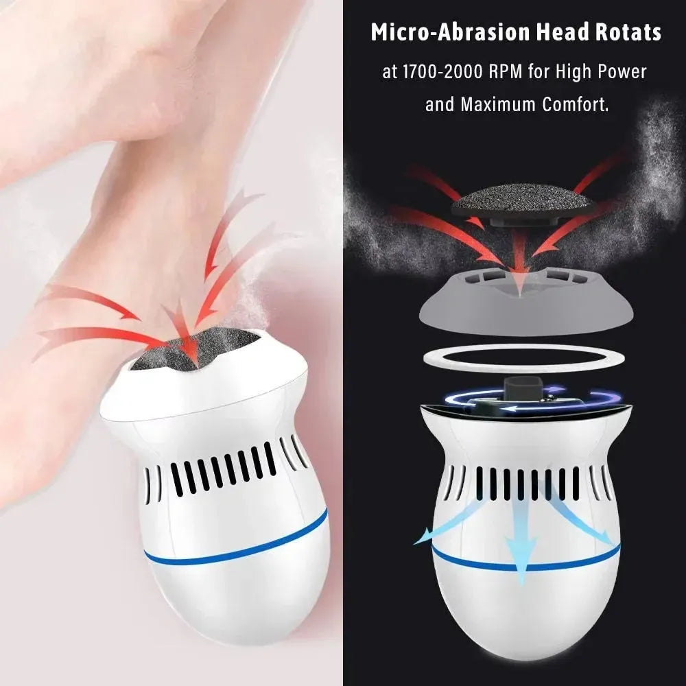 Rechargeable Foot Files Clean Machine Feet Care Tools
