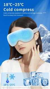 Rechargeable Relaxation Eye Care Device with Bluetooth