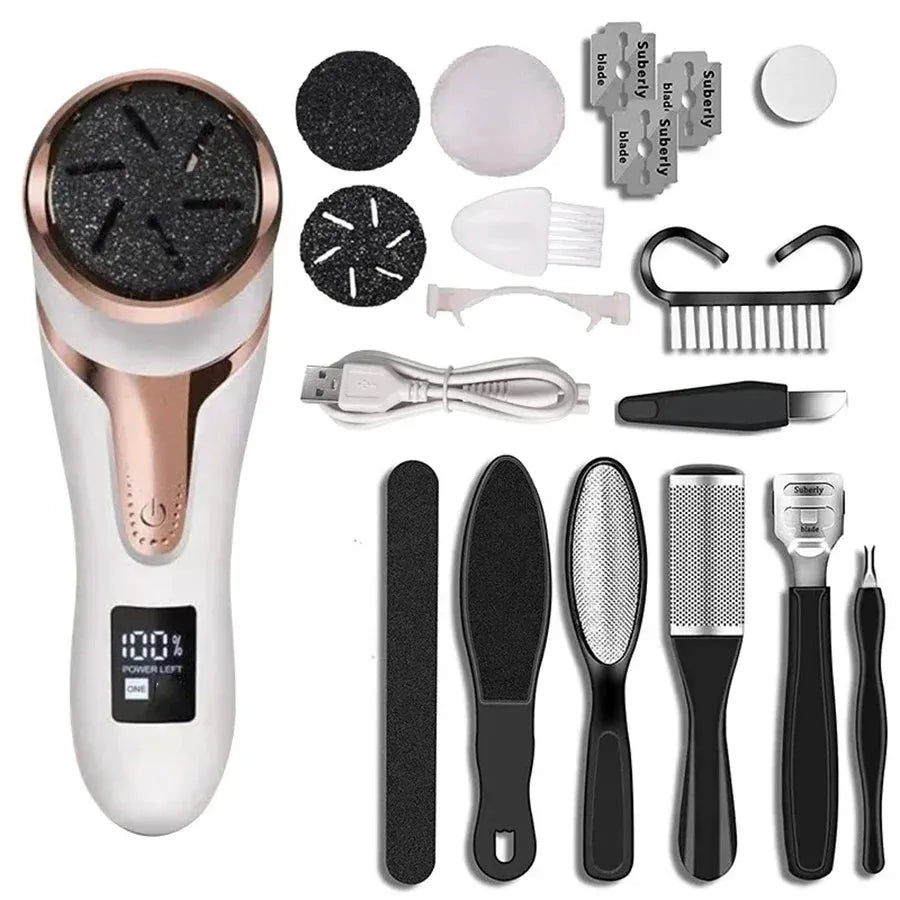 Pedicure Machine Callus Remover Rechargeable Foot Heel