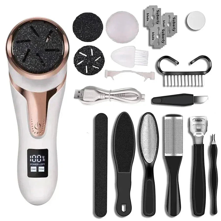 Pedicure Machine Callus Remover Rechargeable Foot Heel