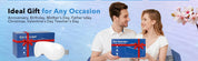 Rechargeable Relaxation Eye Care Device with Bluetooth