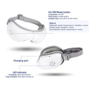 Air Pressure Vibration Eye Massager Relieves Eye Fatigue