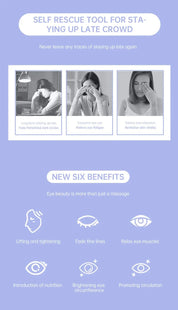 3D Eyes Relax Massager Fatigue Relief