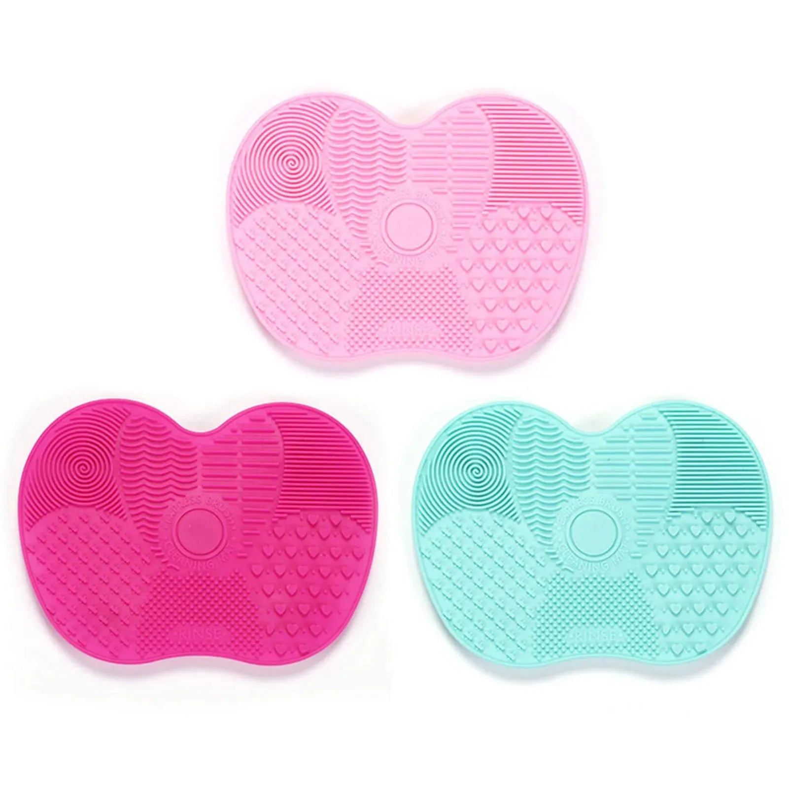 Foundation Makeup Brush Cleaner Pad Scrubbe Board