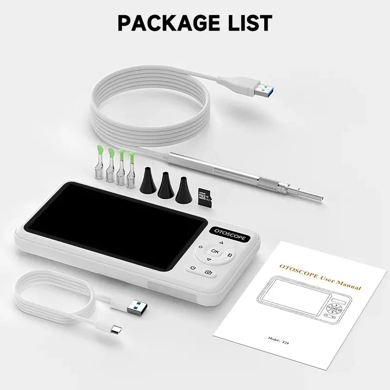 Visual Ear Cleaner Camera 4.5 Inches Screen 