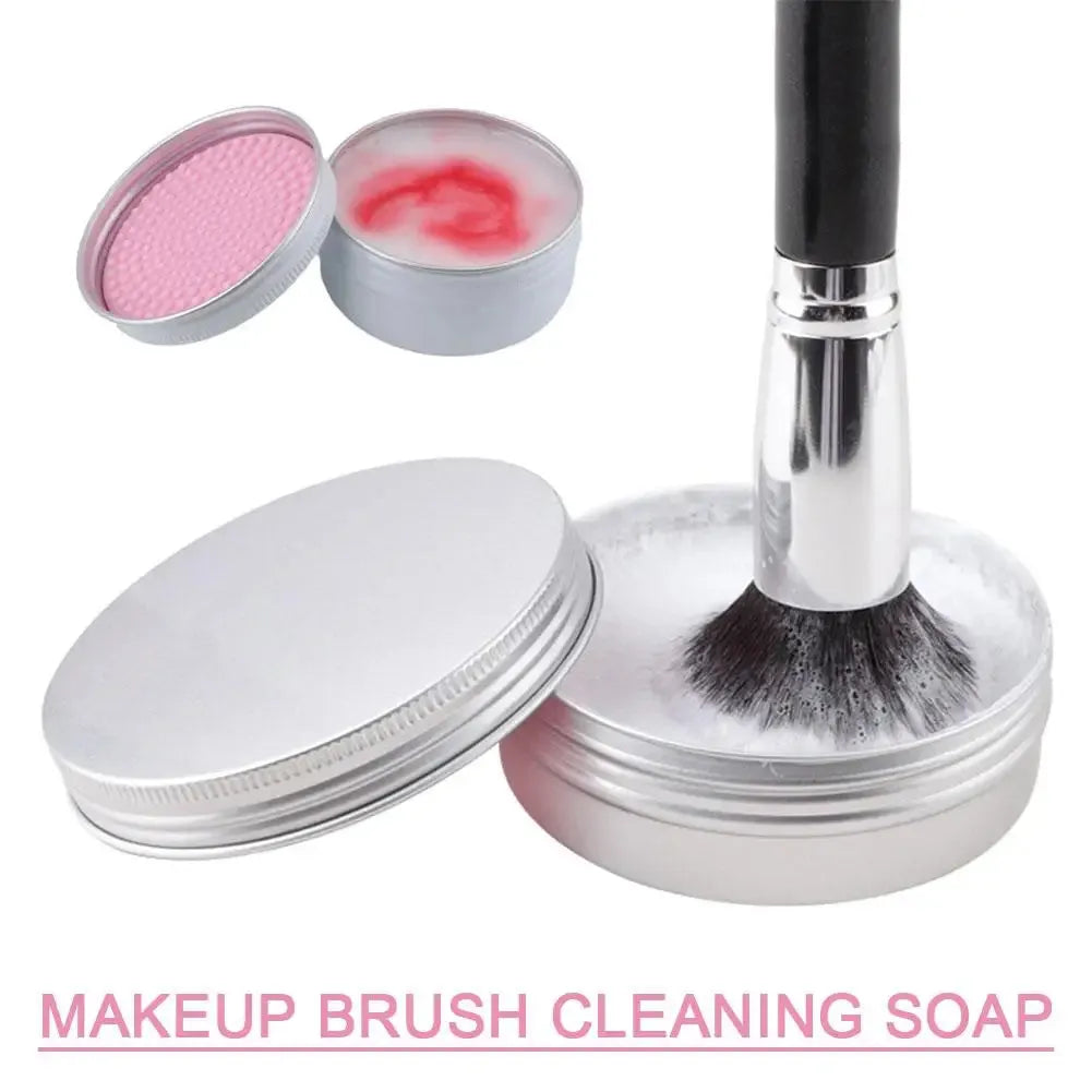Solid Brush Cleaning and Bar Cosmetic Brush Removes