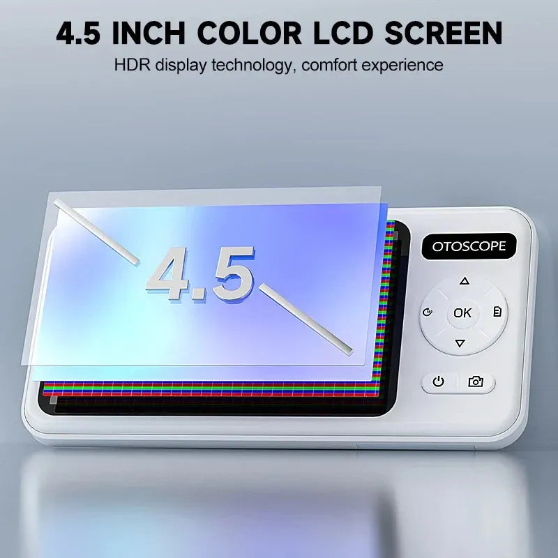 Visual Ear Cleaner Camera 4.5 Inches Screen 
