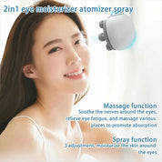 Mini Eye Massager Moist Atomizer 2 in 1 6 Massage