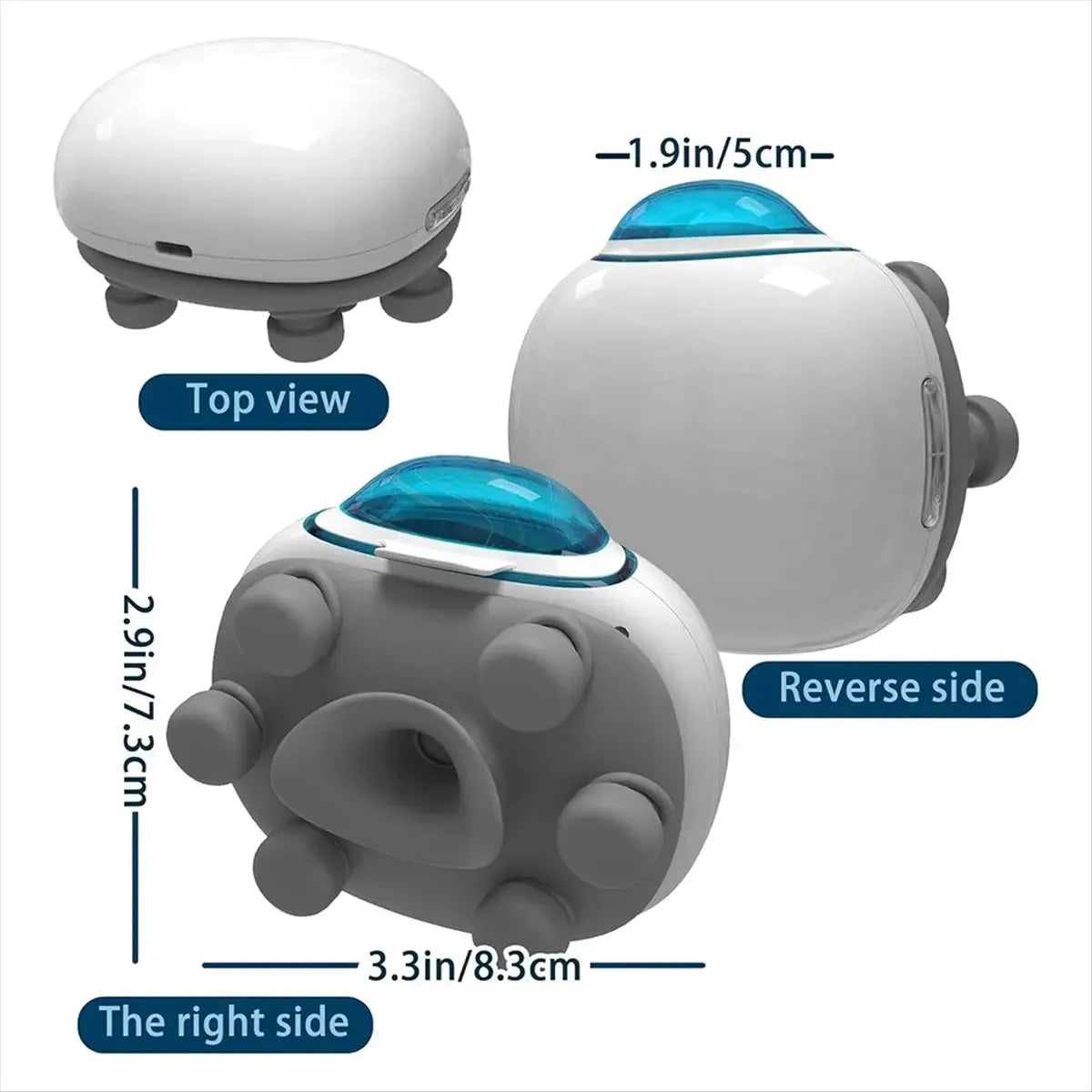 Mini Eye Massager Moist Atomizer 2 in 1 6 Massage