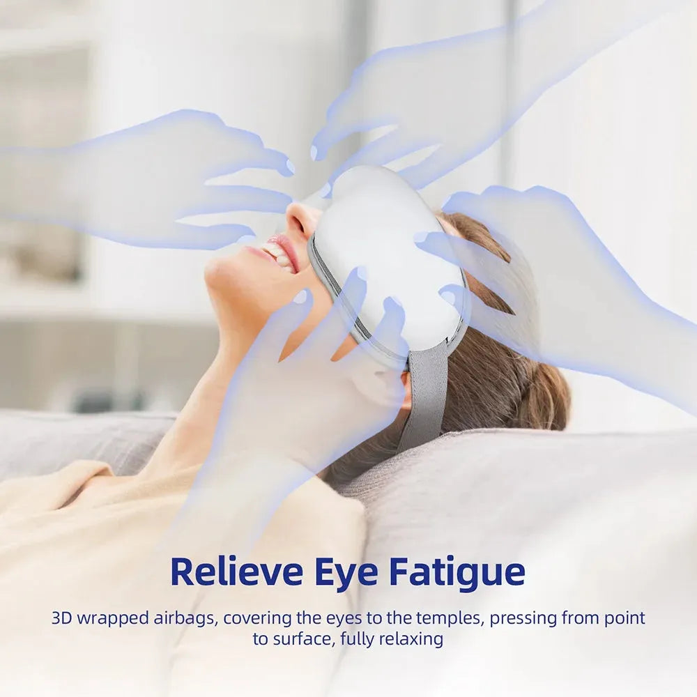 Air Pressure Vibration Eye Massager Relieves Eye Fatigue